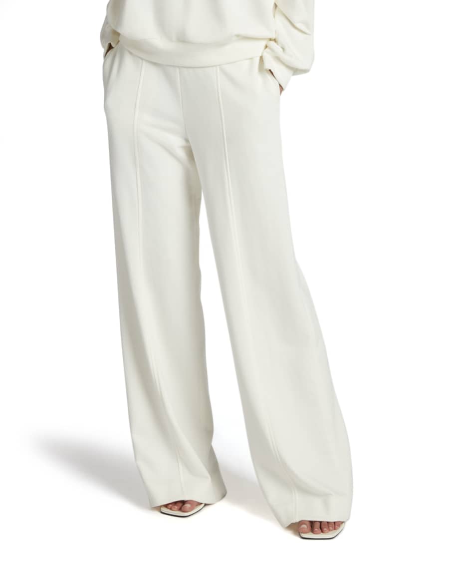 THE ROW Cesto Wide-Leg Cotton Pants | Neiman Marcus