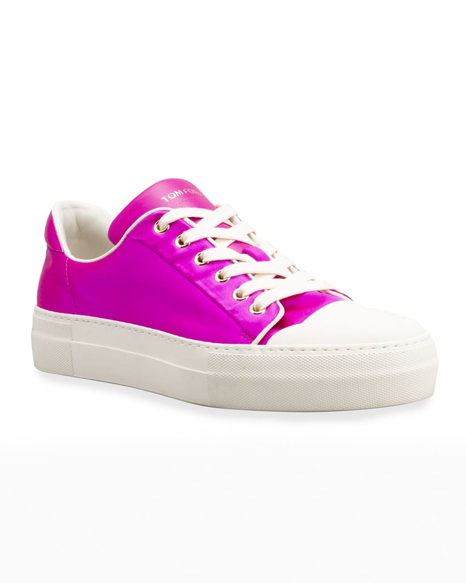 TOM FORD City Grace Low-Top Fashion Sneakers | Neiman Marcus