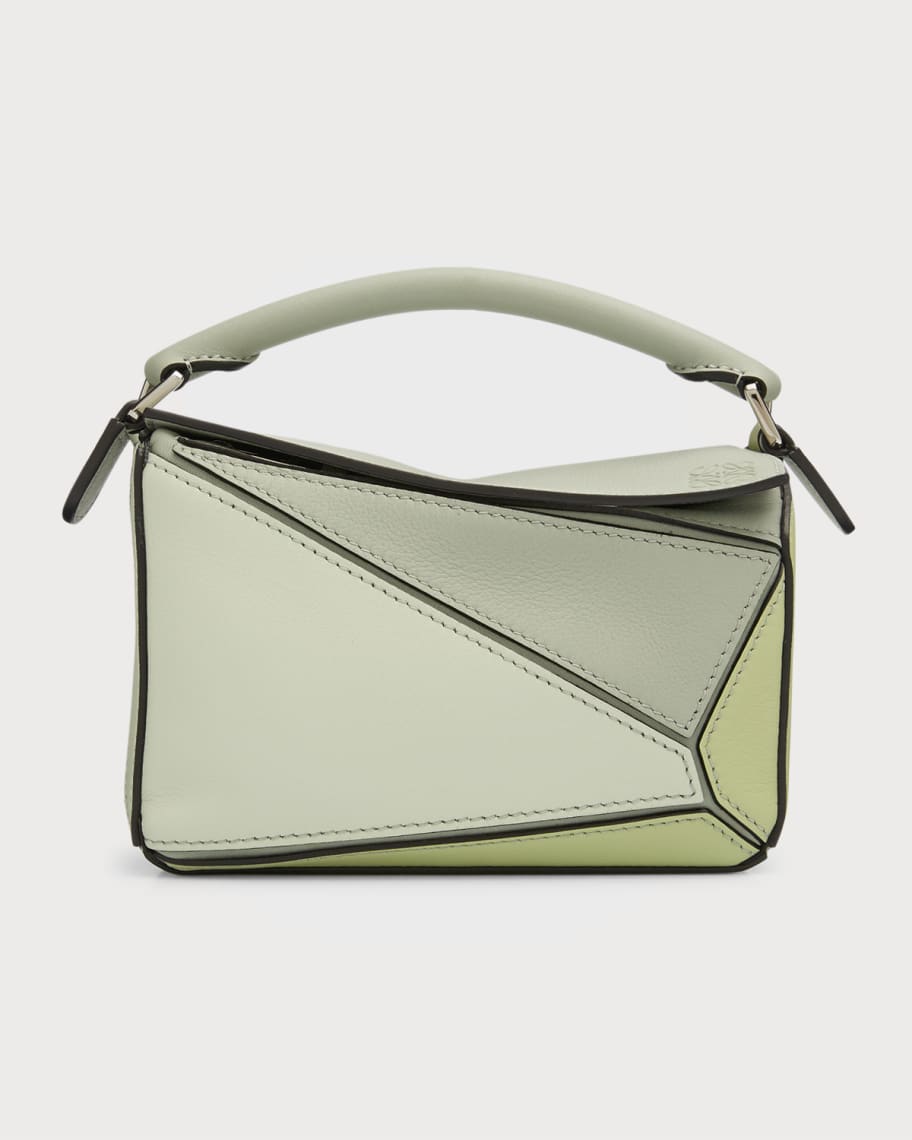 Loewe Puzzle Colorblock Mini Satchel Bag | Neiman Marcus