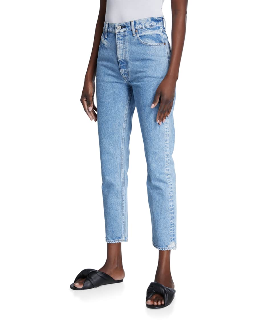 MOUSSY VINTAGE Marksville Boyfriend Skinny Cropped Jeans | Neiman Marcus