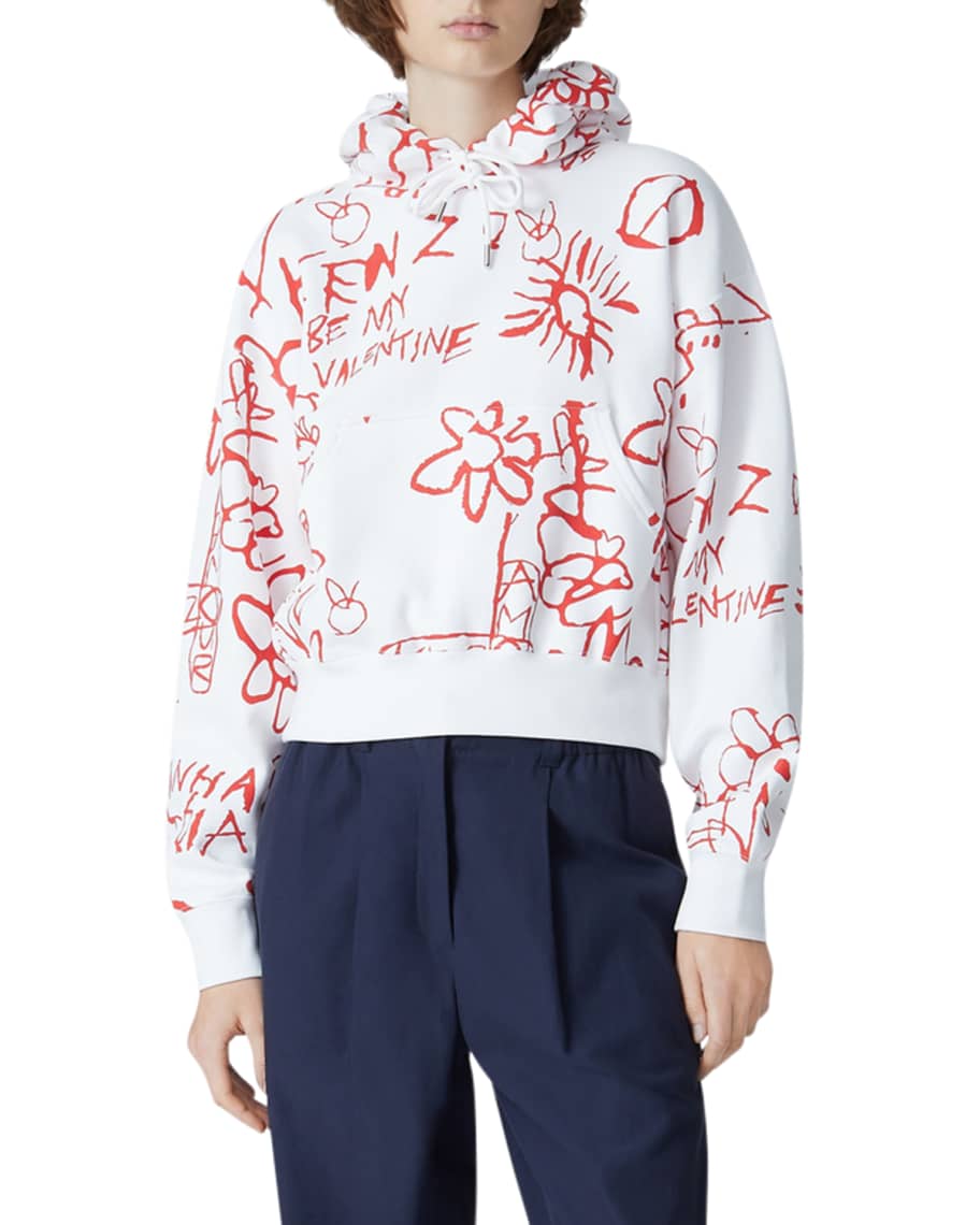 Kenzo cropped hoodie on sale