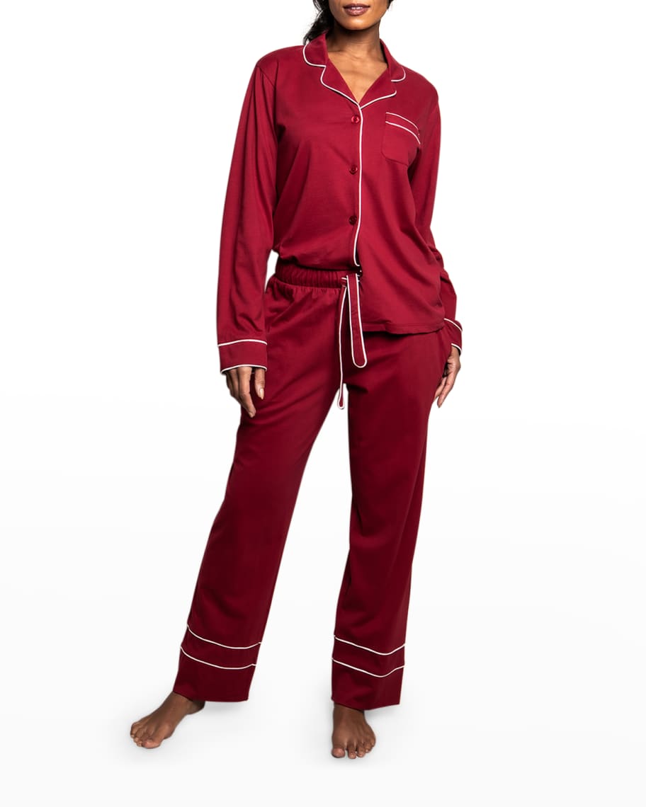 Petite Plume Astaire Luxe Pima Cotton Pajama Set | Neiman Marcus