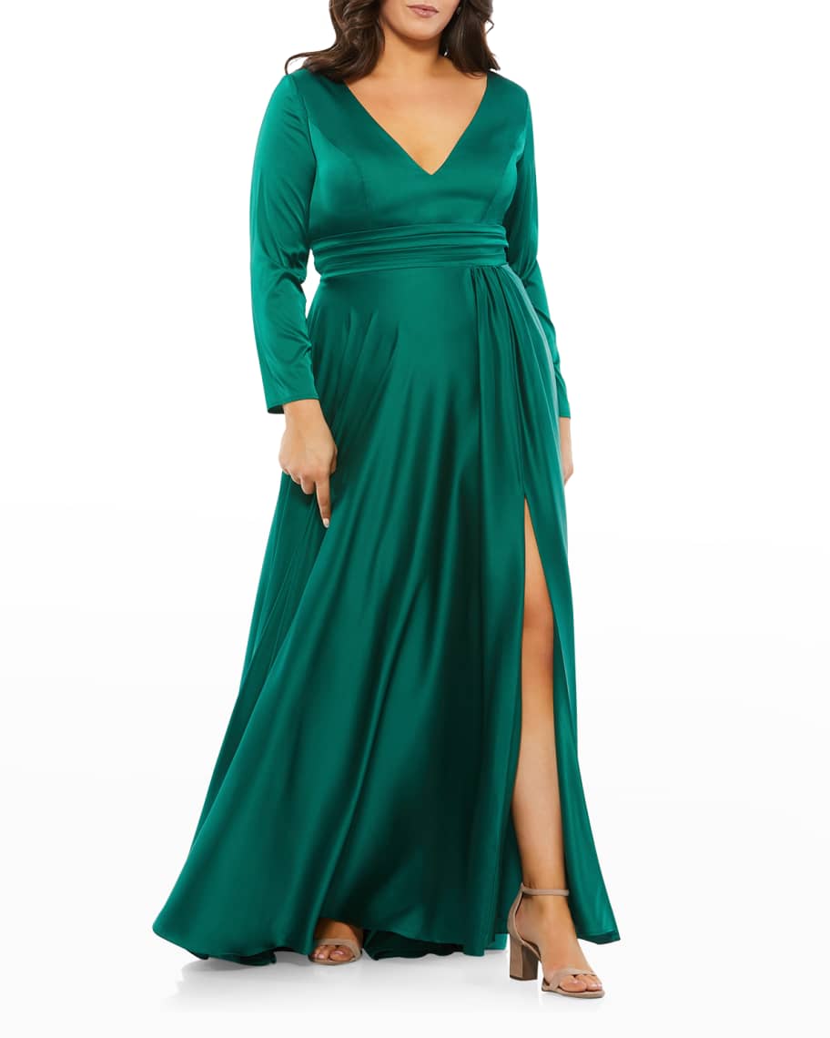 Neiman marcus plus size evening wear deals