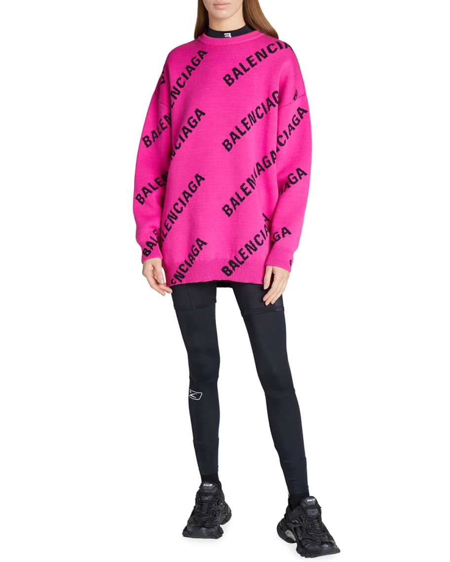 Balenciaga neon sweater outlet