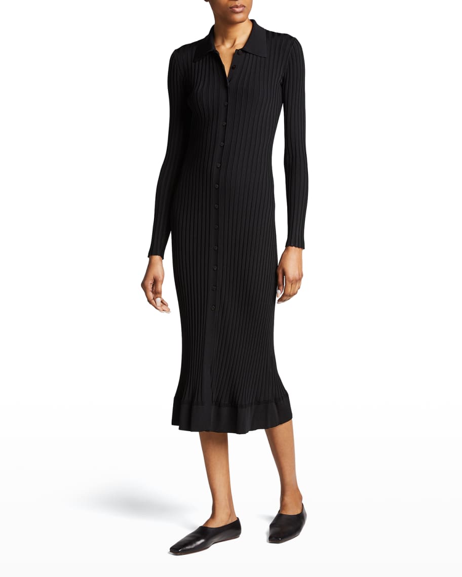 Theory best sale ribbed dress