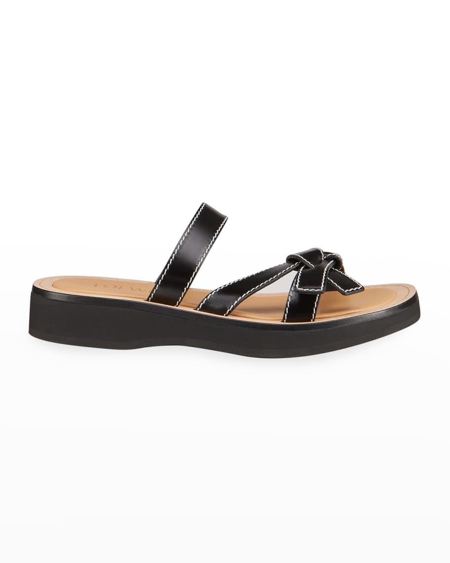 Loewe gate sales flat sandal