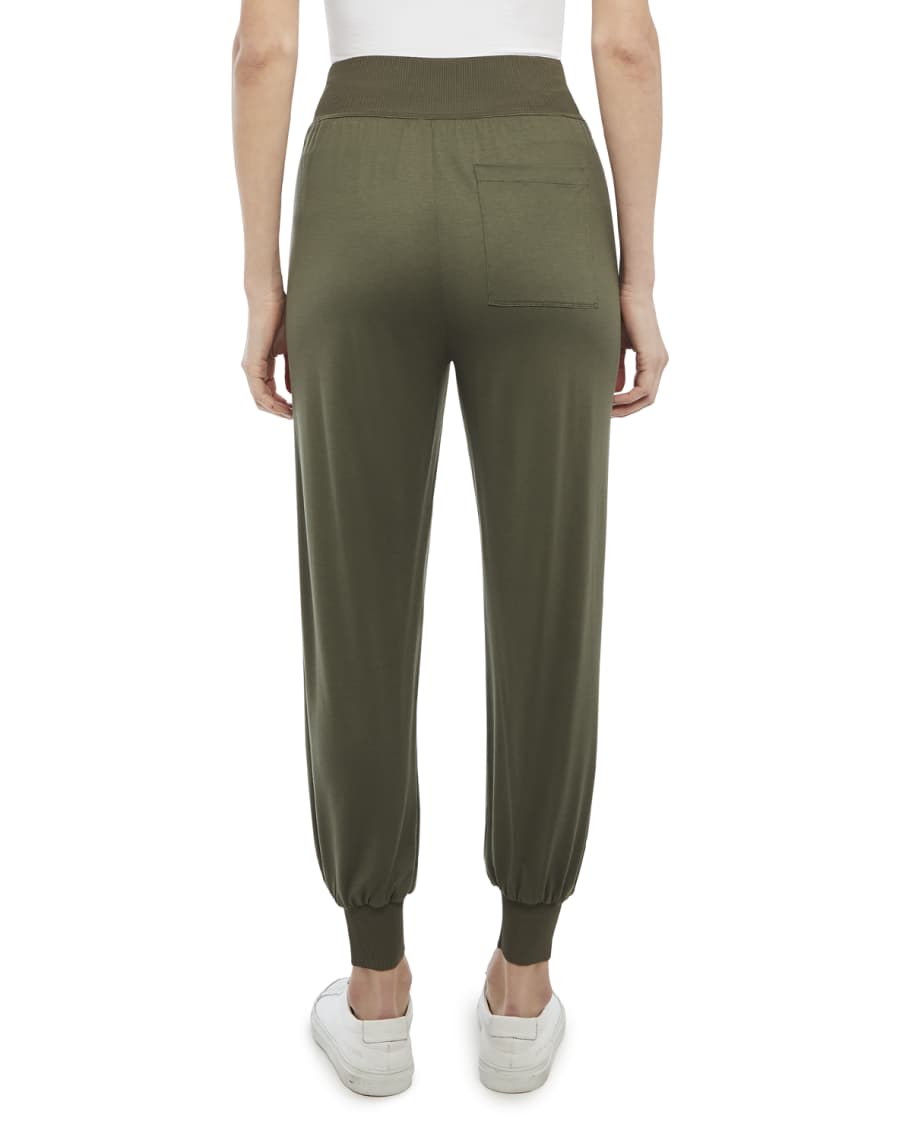 theory silk jogger pants