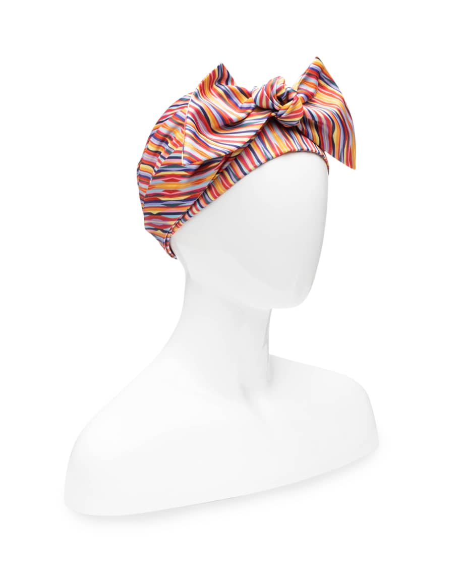 Eugenia Kim Gigi Satin Turban Headband Neiman Marcus