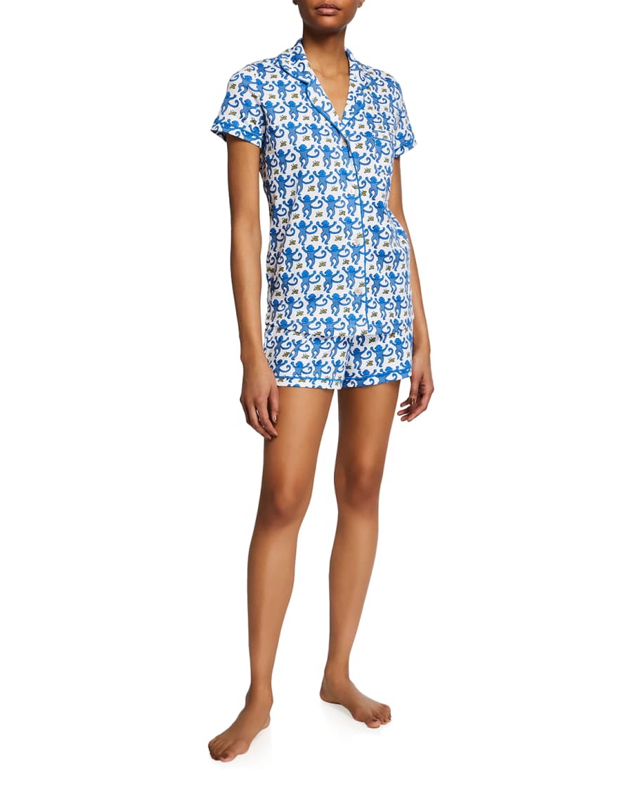 Monkey pj polo set hot sale