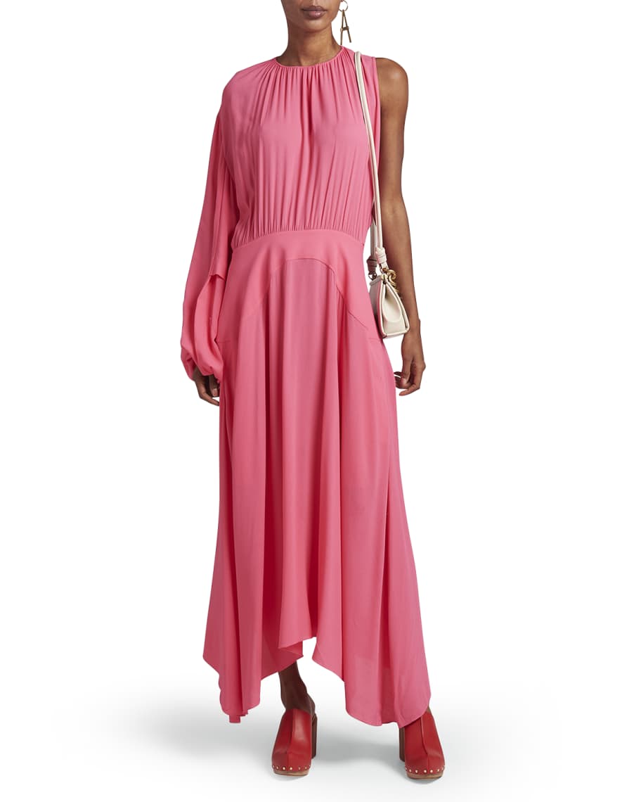 STELLA MCCARTNEY ワンピース Gathered maxi dress897133 STELLA MCCARTNEY ワンピース Gathered maxi dress897133