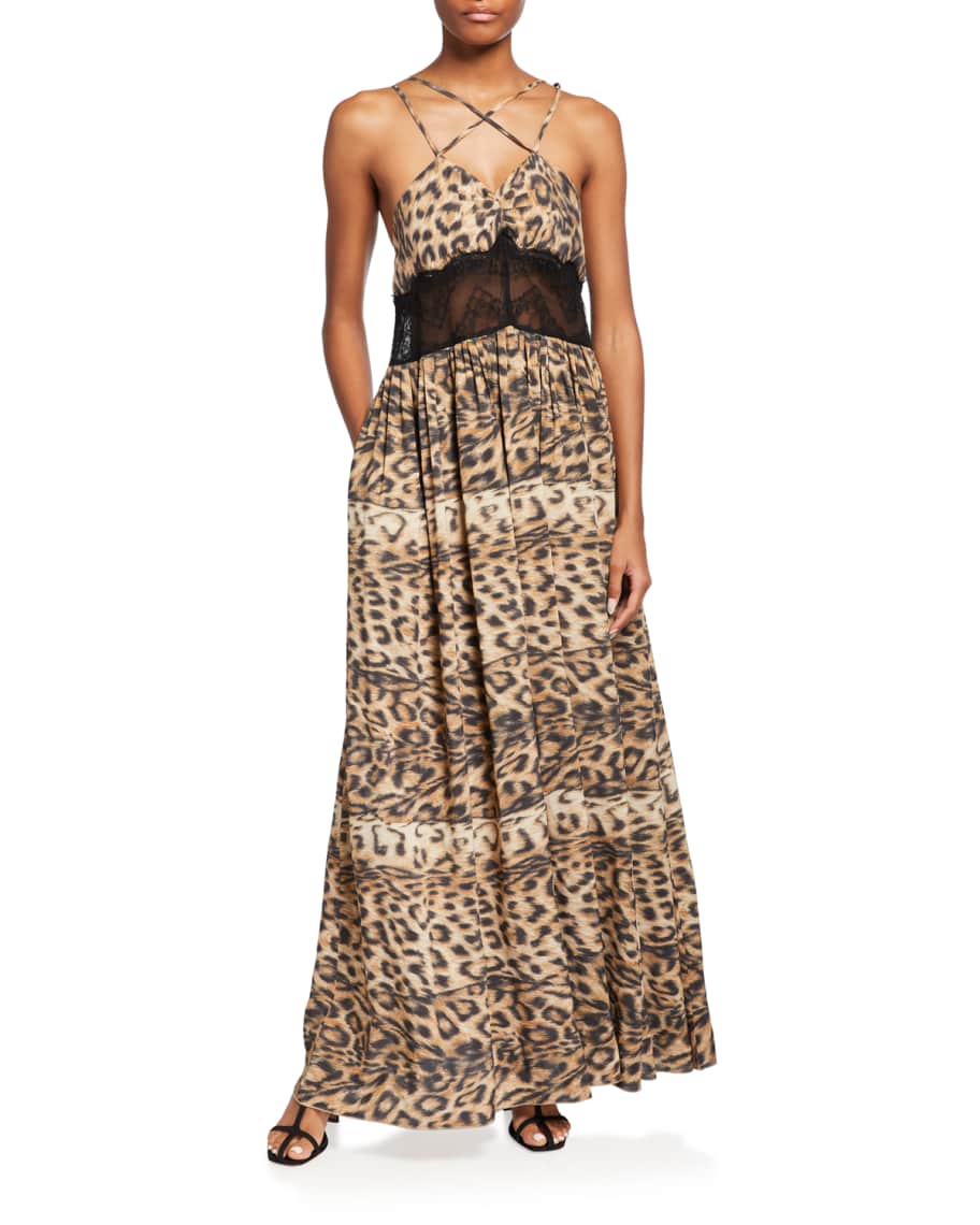 Victoria beckham animal print dress new arrivals