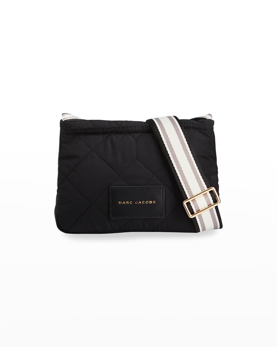 Marc Jacobs★4P4HCR003H02 QUILTED LOGO NYLON CROSSBODY Marc Jacobs Quilted Fabric Messenger Crossbody Bag | Neiman