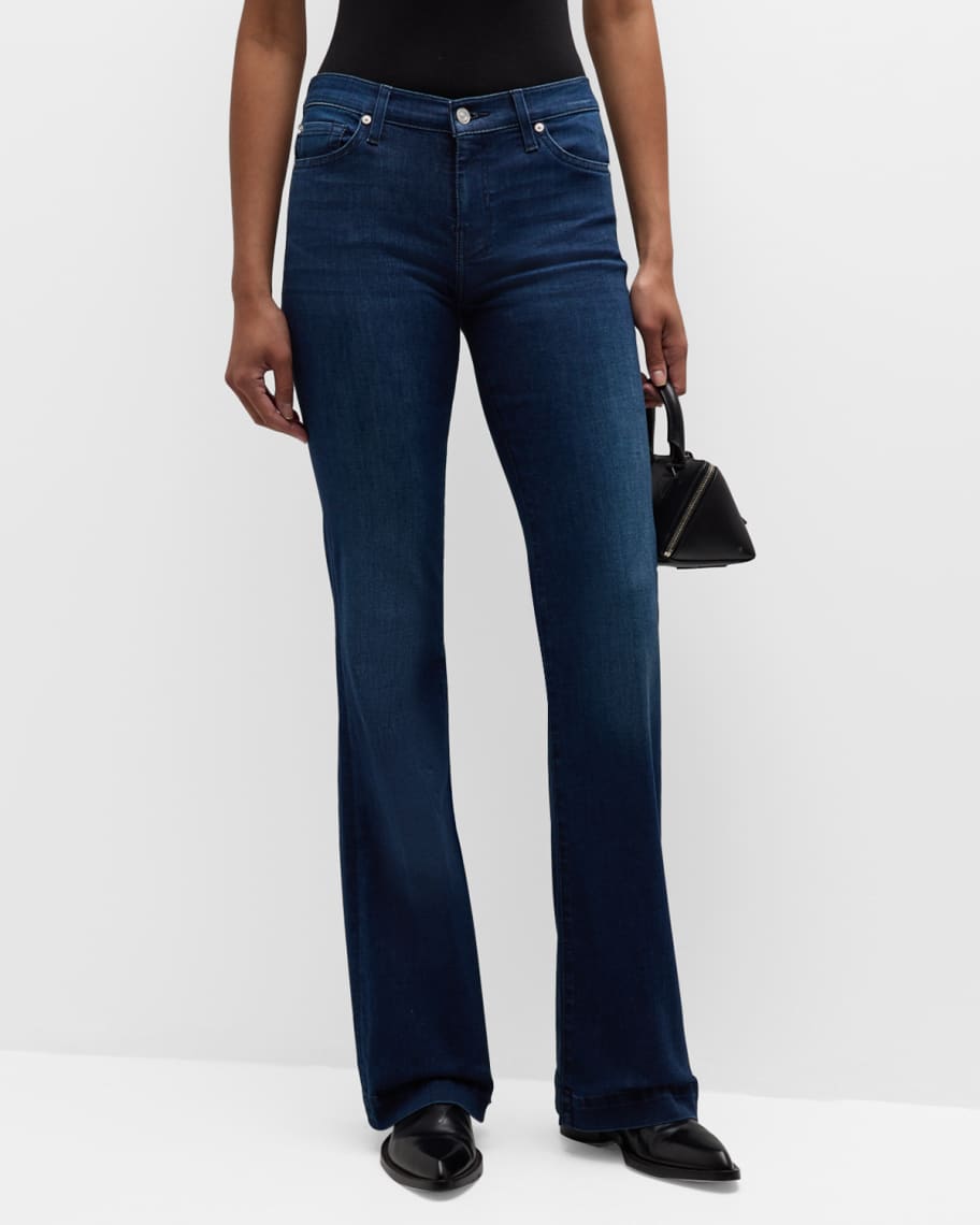 7 for all mankind Dojo Flare Jeans | Neiman Marcus