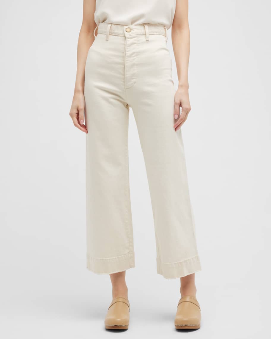 The Great The Seafair Wide-Leg Jeans | Neiman Marcus