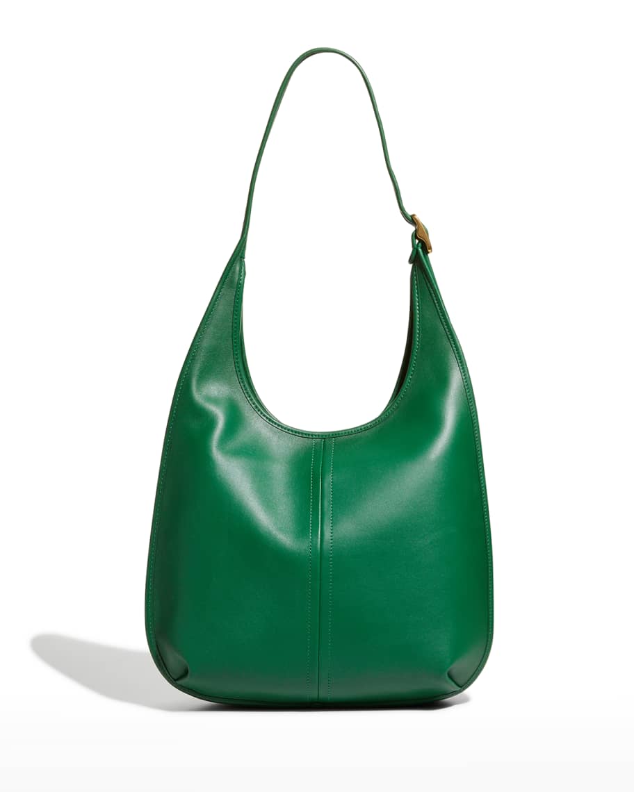 coach green shoulder bag