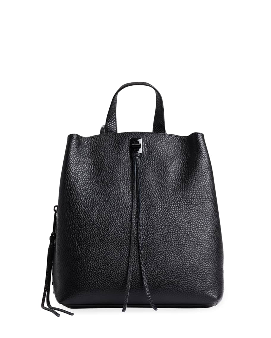 Rebecca Minkoff Darren Medium Pebbled Leather Backpack Neiman Marcus
