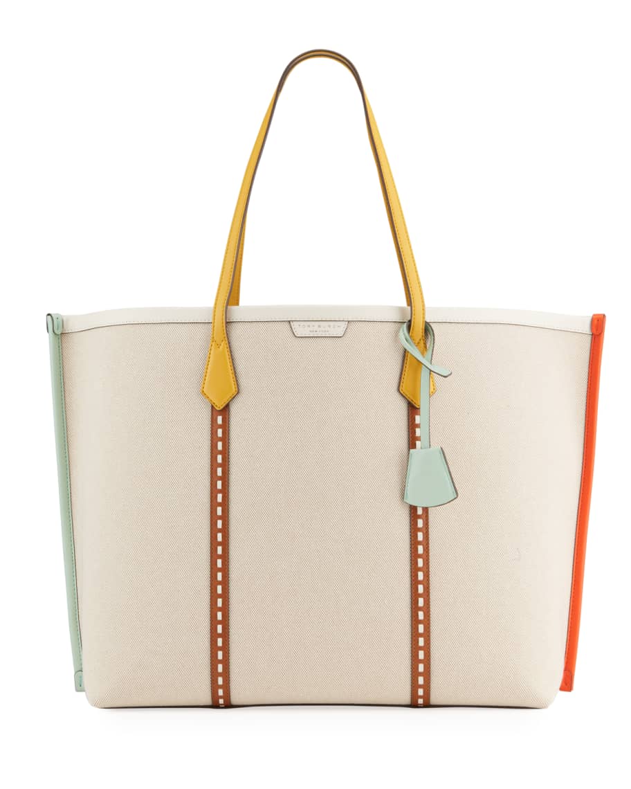 Tory Burch Perry Over-Sized Canvas Tote