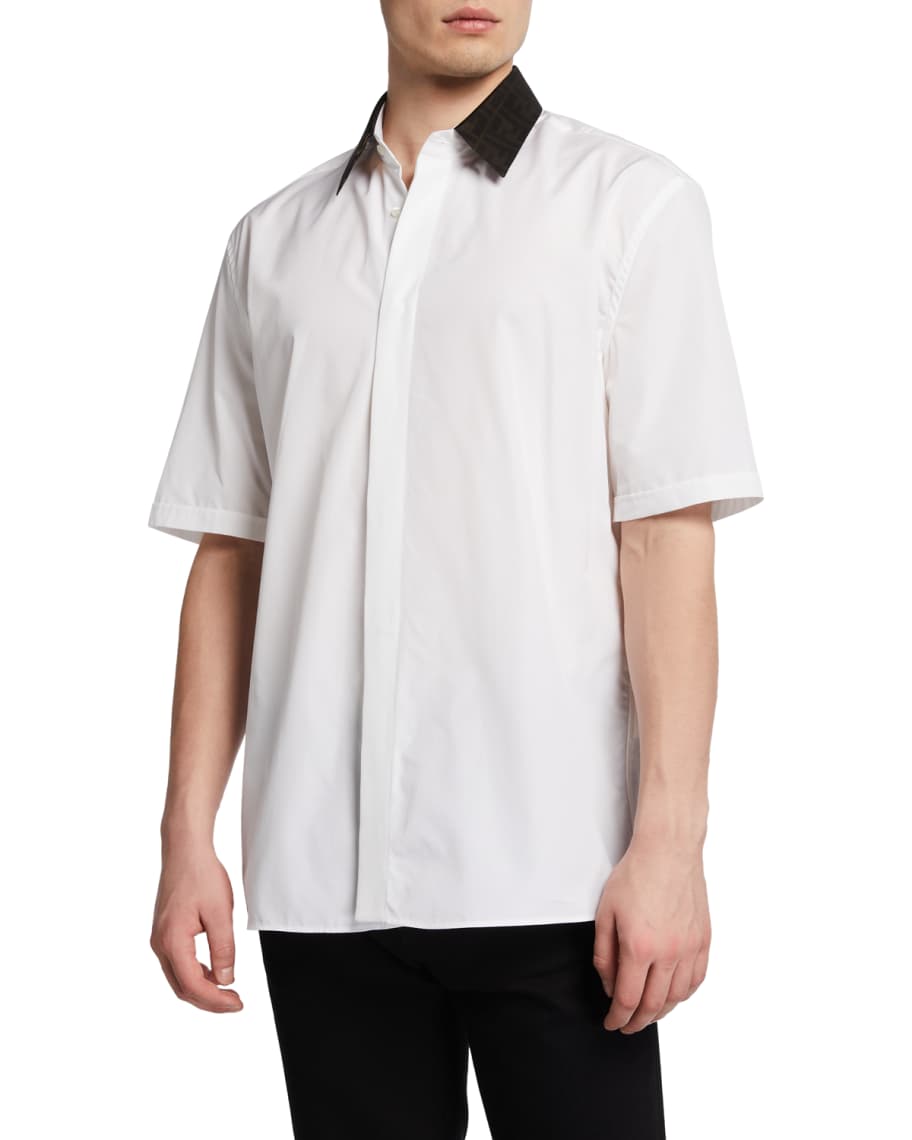 Louis Vuitton Embroidered Splash Beads Cotton Milk White T Shirt