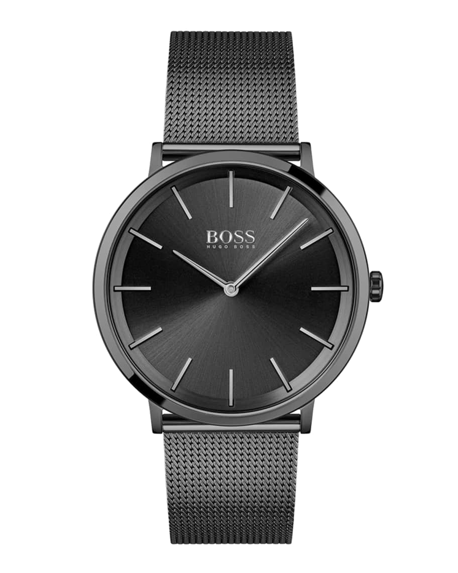 Hugo Boss Men's Boss Skyliner 40mm Mesh Bracelet Watch | Neiman Marcus
