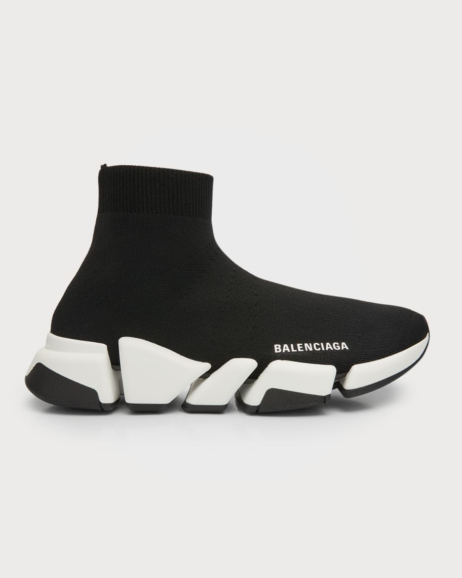 balenciaga speed lurex trainers