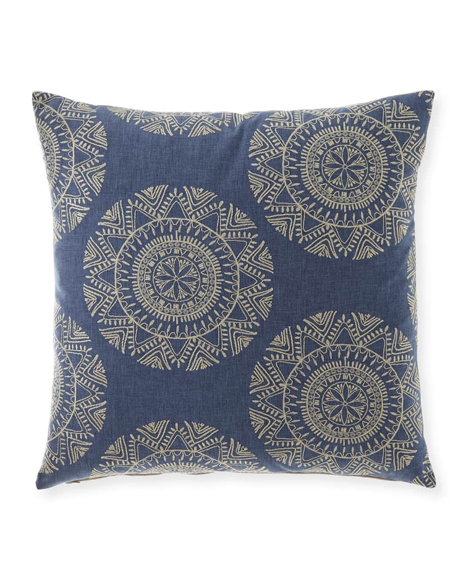 Eastern Accents Ottilie Azure Decorative Pillow Neiman Marcus