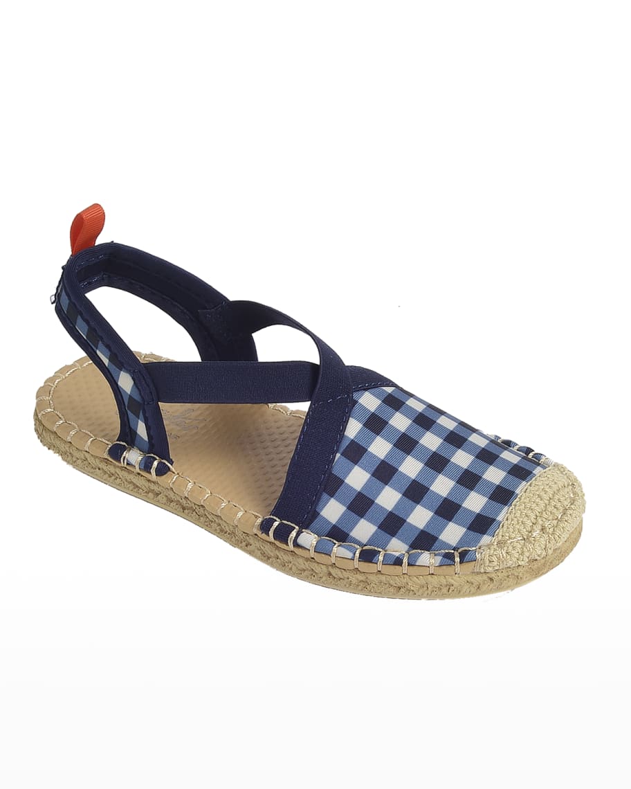 Sea Star Beachwear Seafarer Slingback Espadrille Water Shoes, Toddler ...