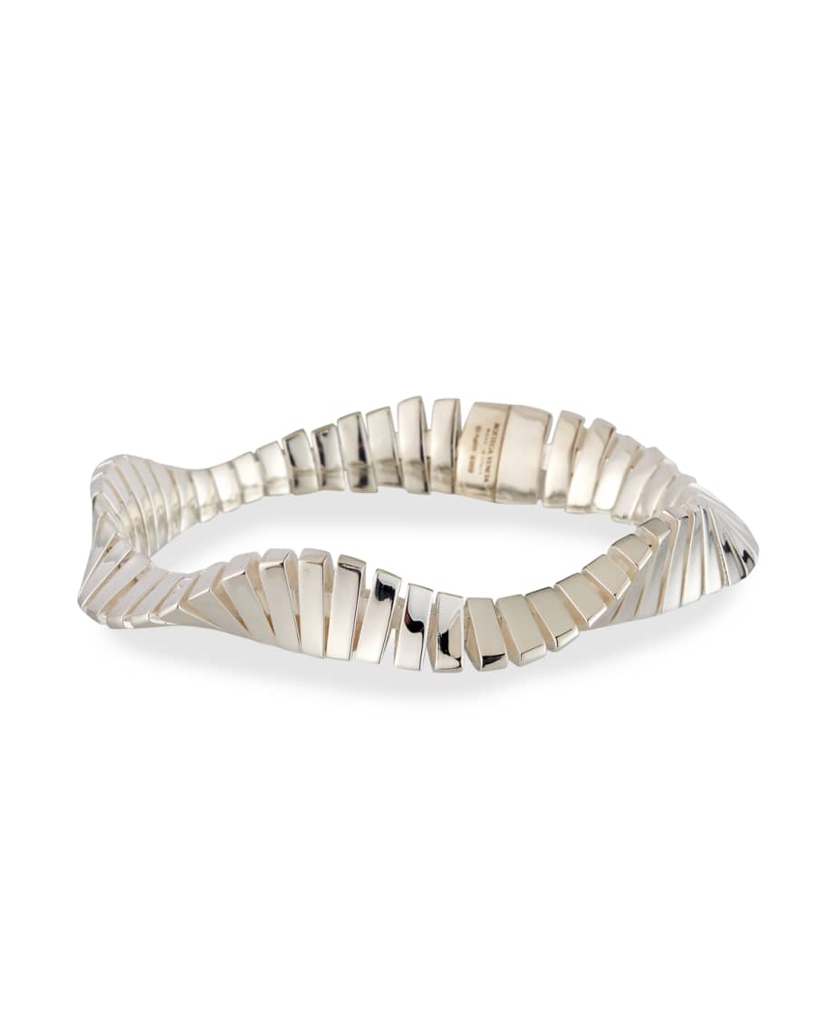 Sterling silver bracelet - Bottega Veneta - Men
