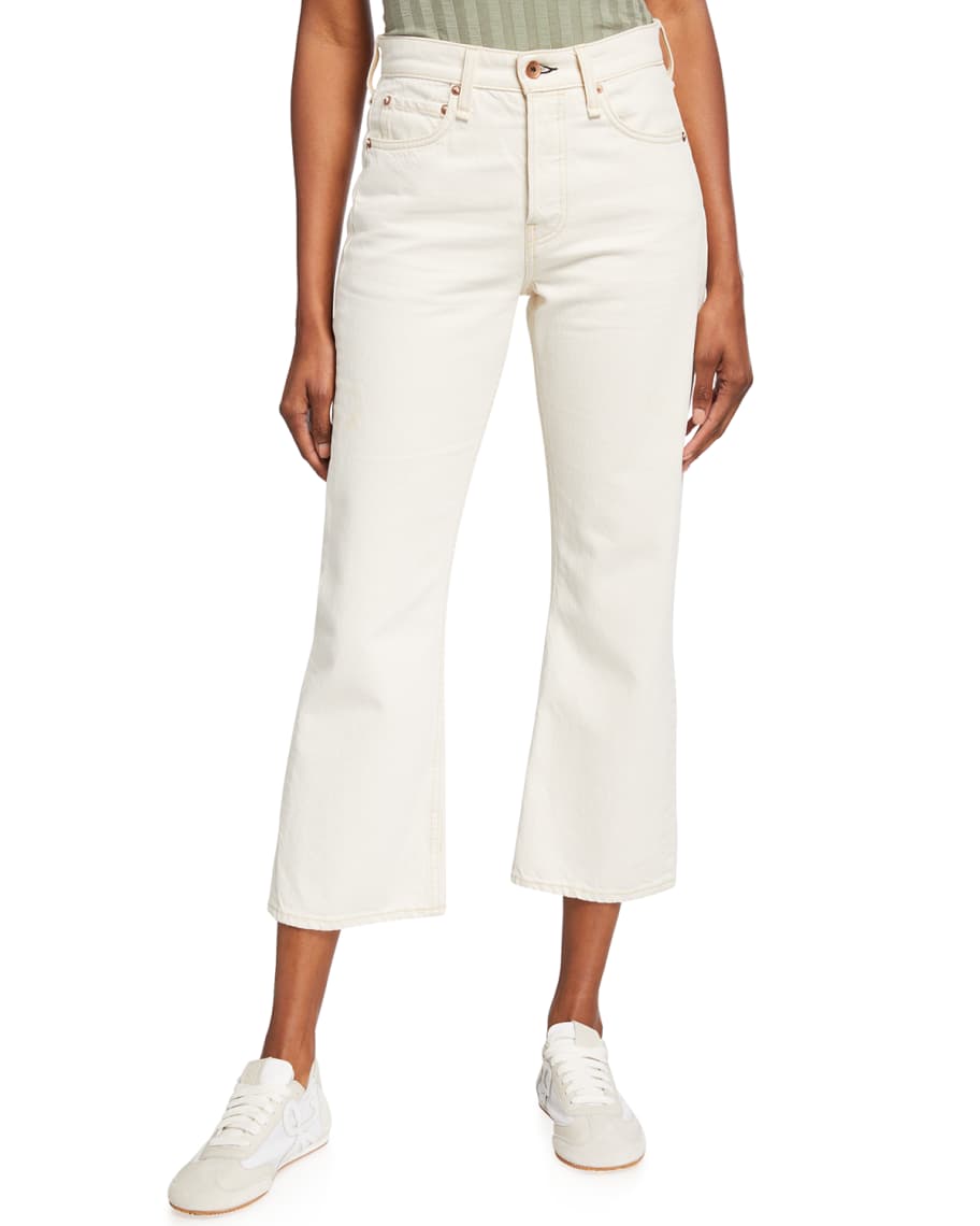Rag Bone Maya High Rise Cropped Flare Jeans Neiman Marcus