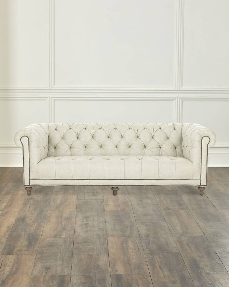 Massoud Kennesaw Chesterfield Sofa Neiman Marcus