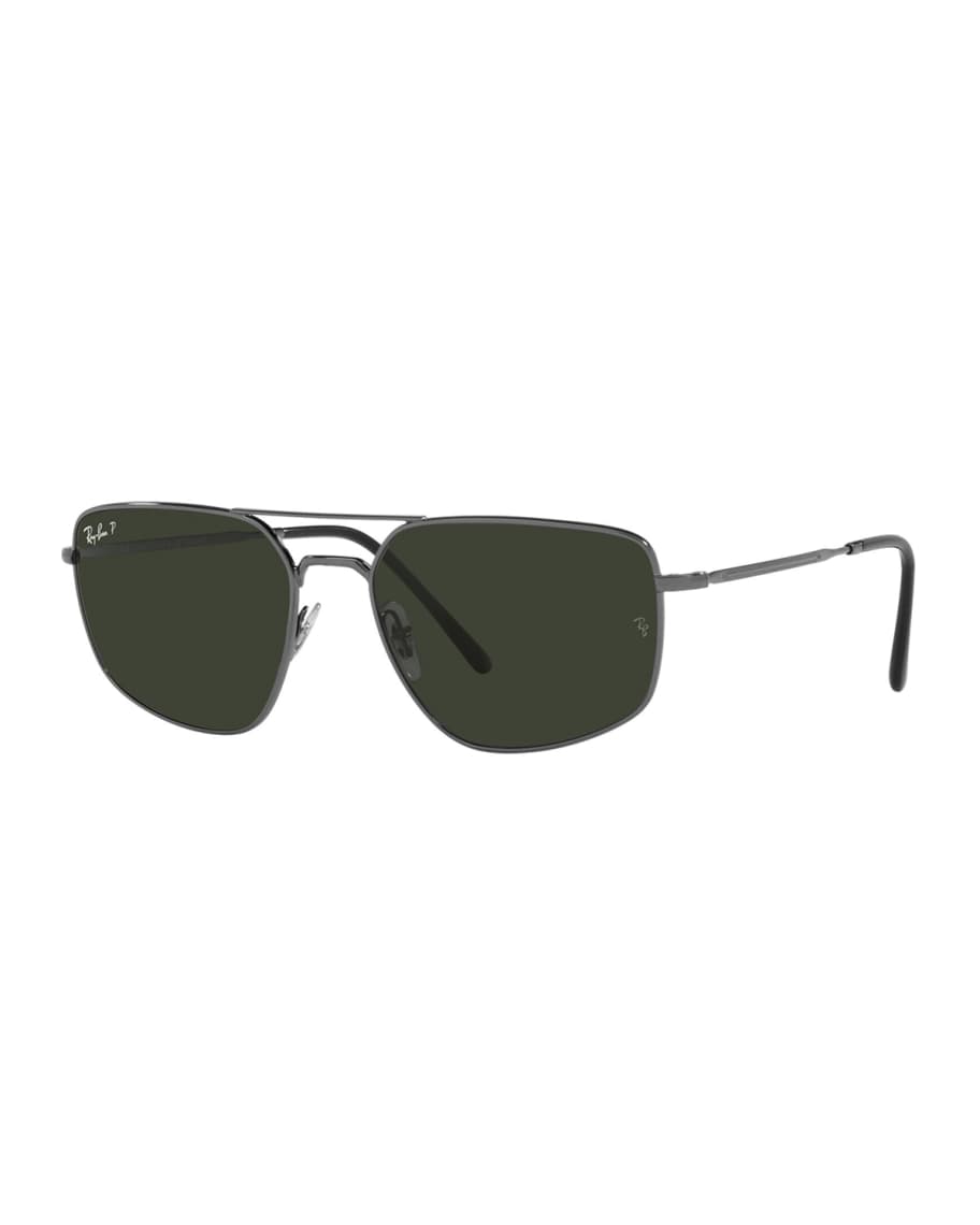 RayBan Men's Polarized Aviator Sunglasses Neiman Marcus