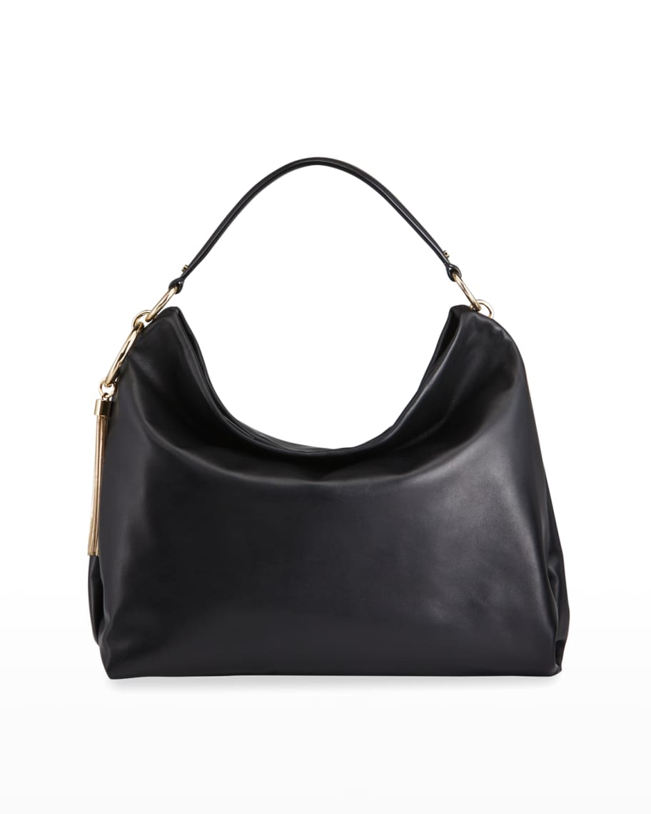 Warren Convertible Hobo (Black)- Designer leather Handbags