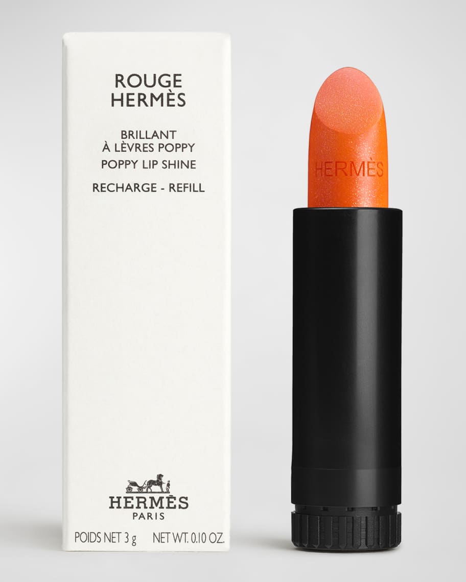口紅 ROUGE HERMES BRILLANT A LEVRES POPPY ROUGE HERMES BRILLANT A LEVRES POPPY｜HERMÈS Rouge Hermès Poppy
