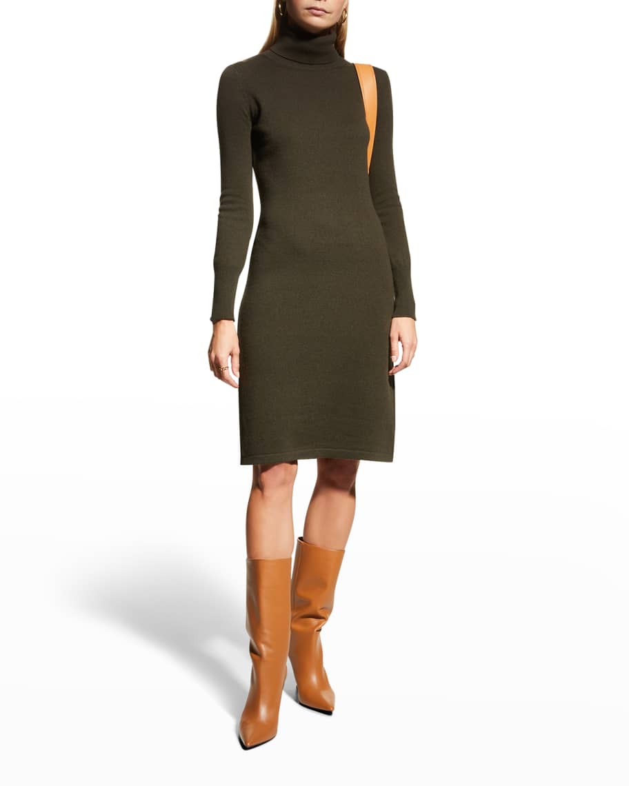 Cashmere Turtleneck Dress