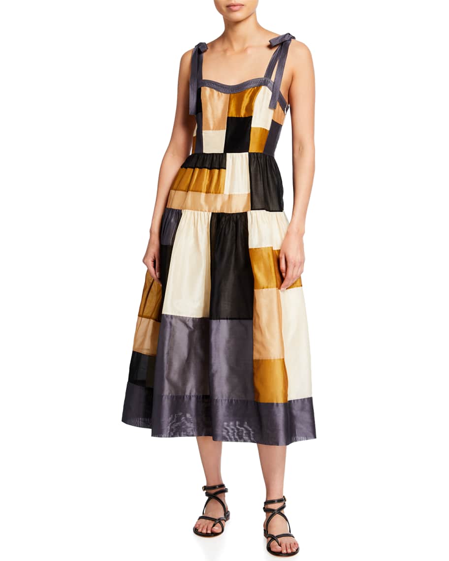 Ulla johnson patchwork dress clearance