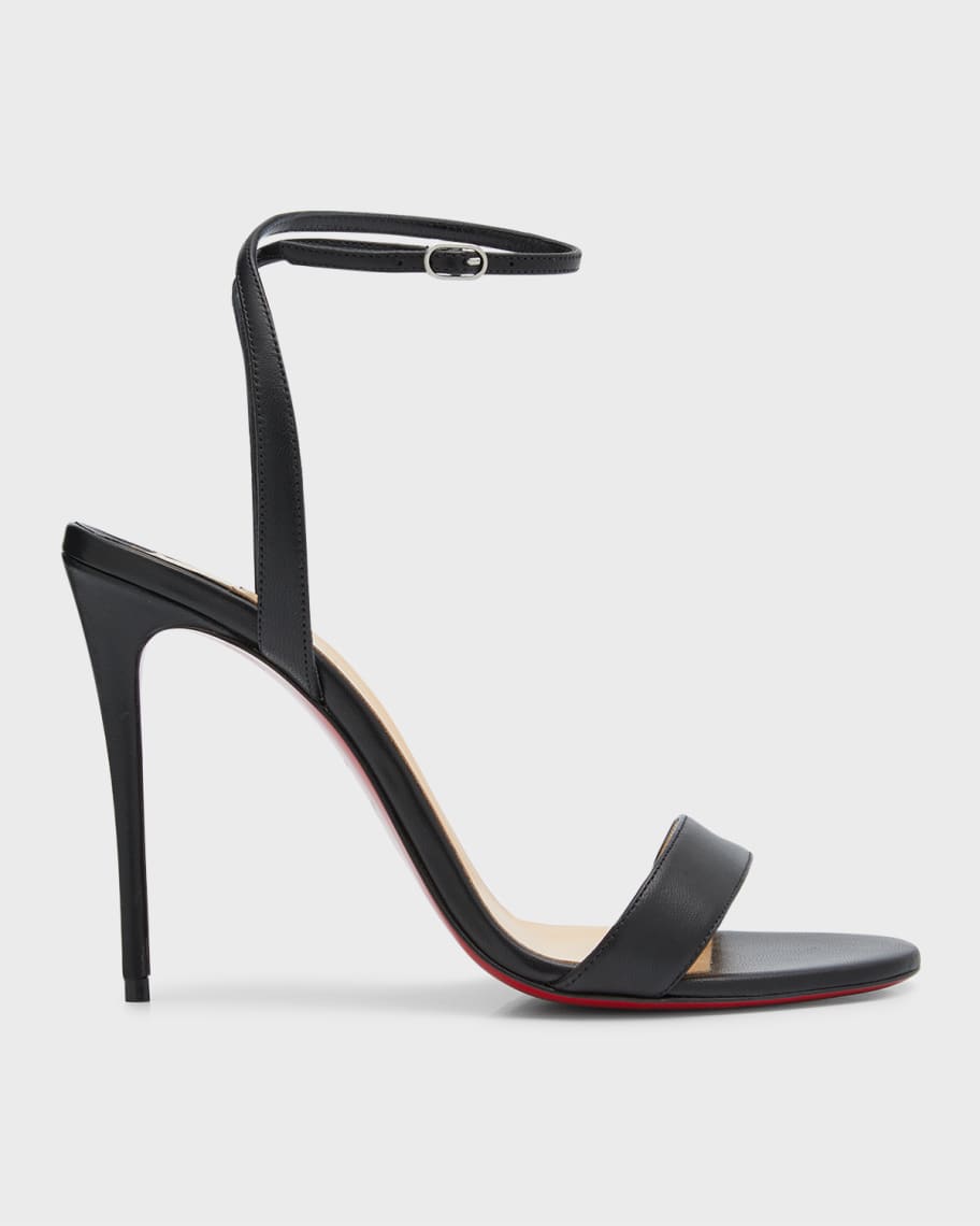 Christian Louboutin Loubigirl AnkleStrap Red Sole Sandals Neiman Marcus