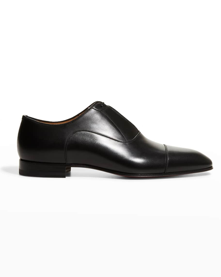 Christian Louboutin Men's Greghost Patent Leather Loafers