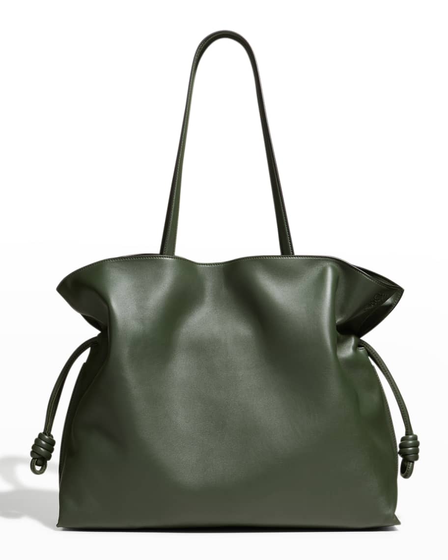 Loewe Flamenco XL Shoulder Bag in Napa Leather with Blind Embossed ...