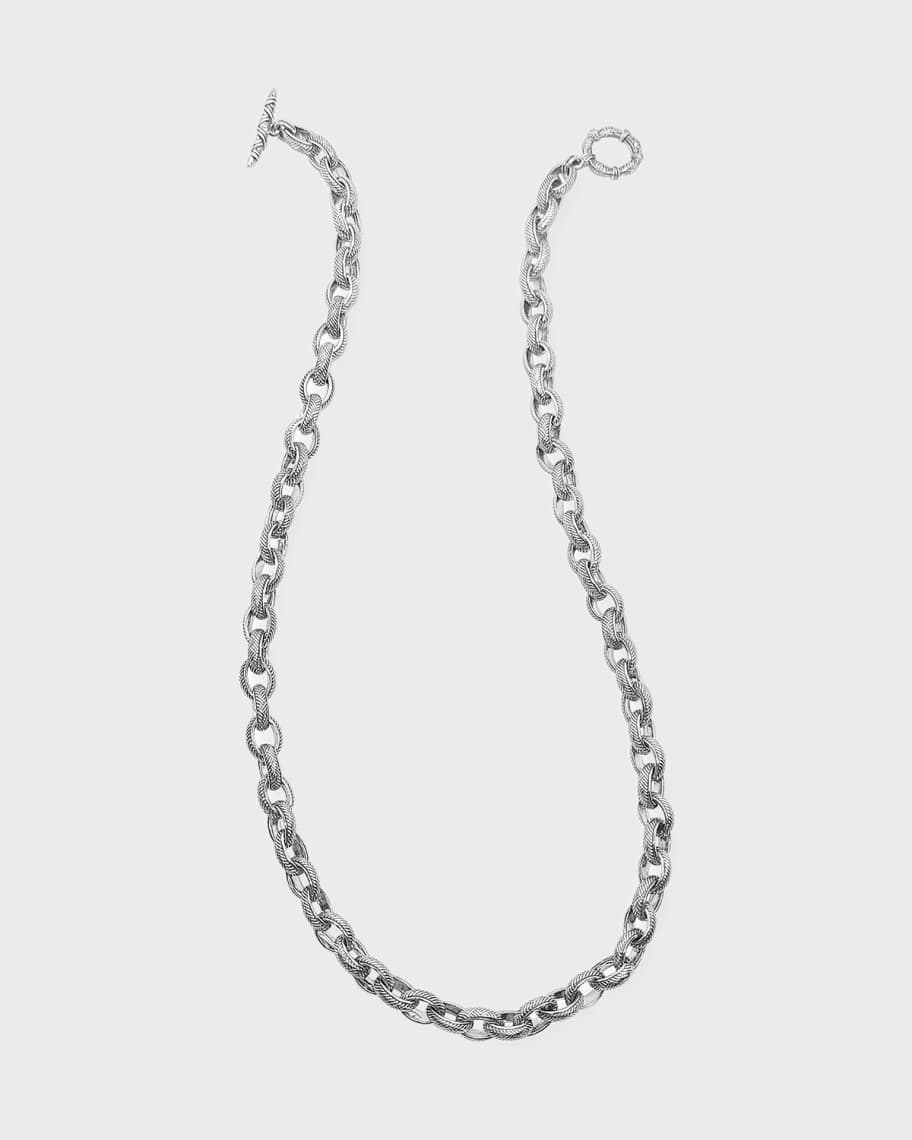 Stephen Dweck Weave Linked Chain Necklace, 18