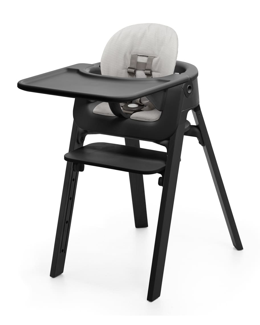 Stokke Steps High Chair, Black/Gray Neiman Marcus