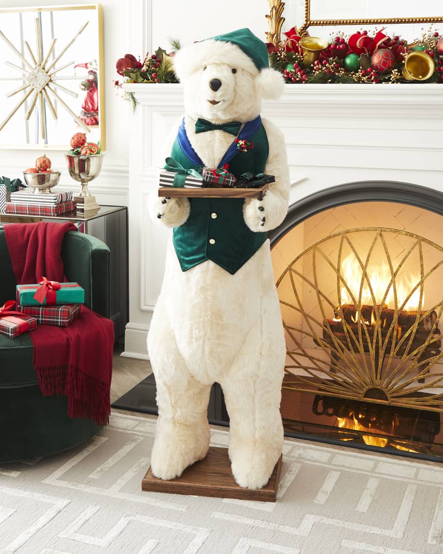 Ditz Designs By The Hen House Jingle Polar Bear Butler, 58