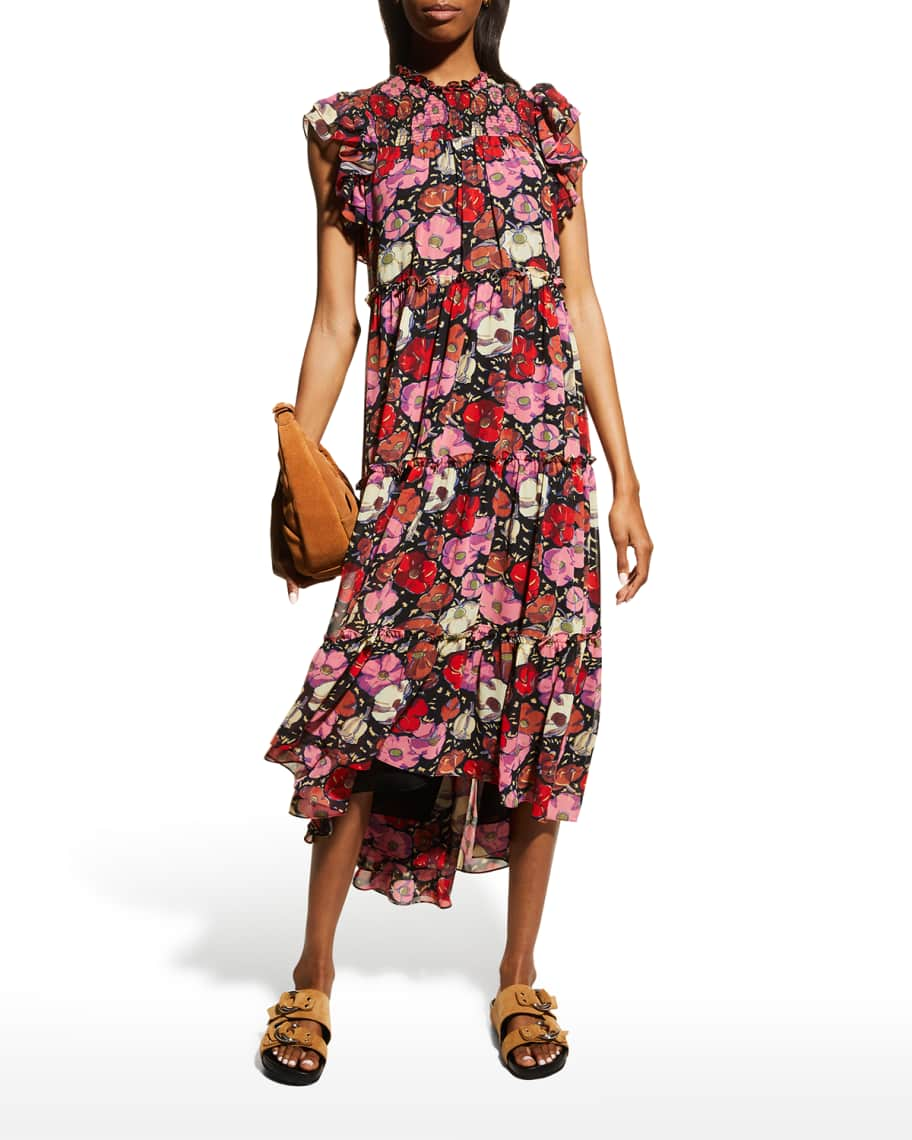 Cinq a Sept Ricki Floral Dress | Neiman ...