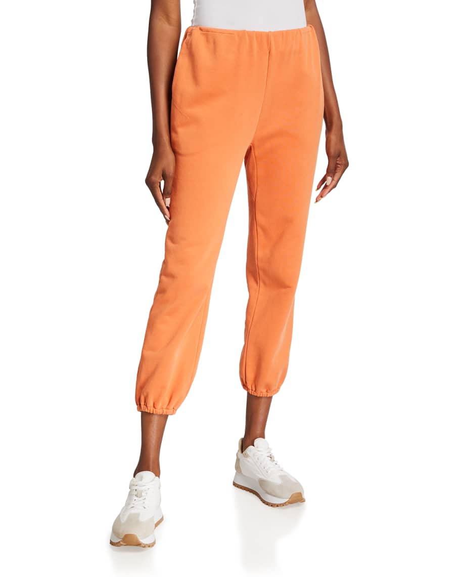 Sweatpants rolled best sale up