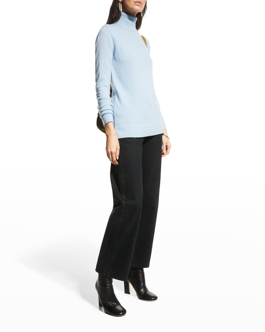 Neiman Marcus Cashmere Collection Cashmere Turtleneck Sweater