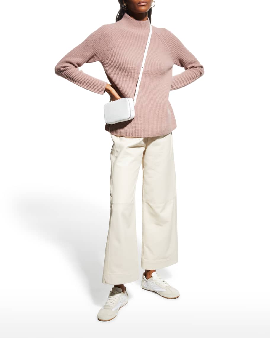 Vince mock neck cashmere sweater on sale