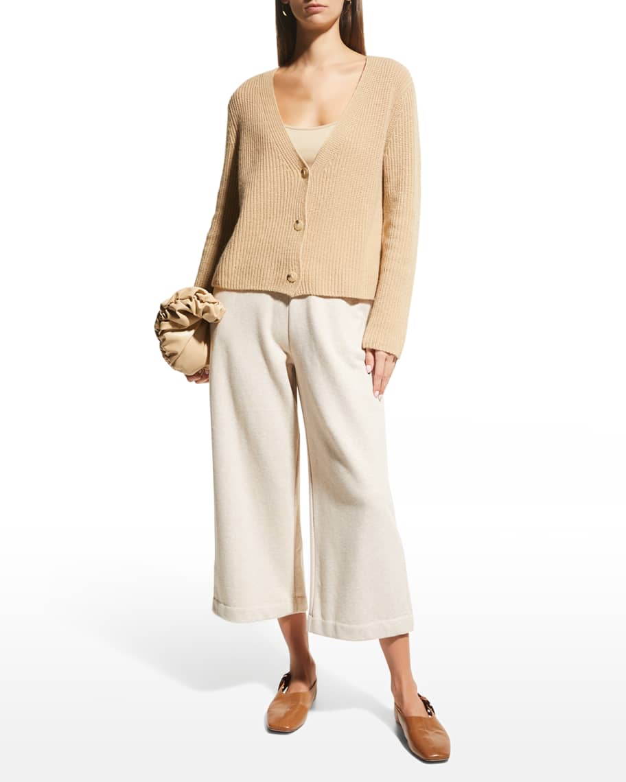 Vince shaker rib cashmere pullover sale