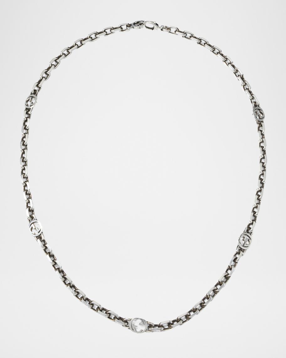 Gucci Interlocking G Chain Necklace | Neiman Marcus