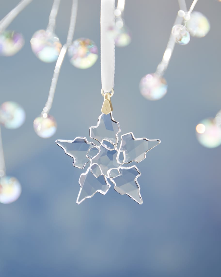 Waterford Crystal Mini Snowflake Christmas Ornament