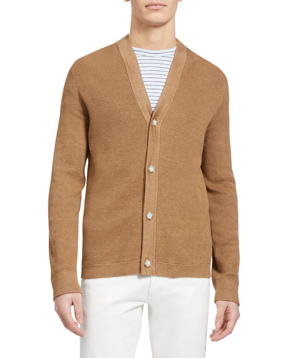 Theory linen cardigan discount