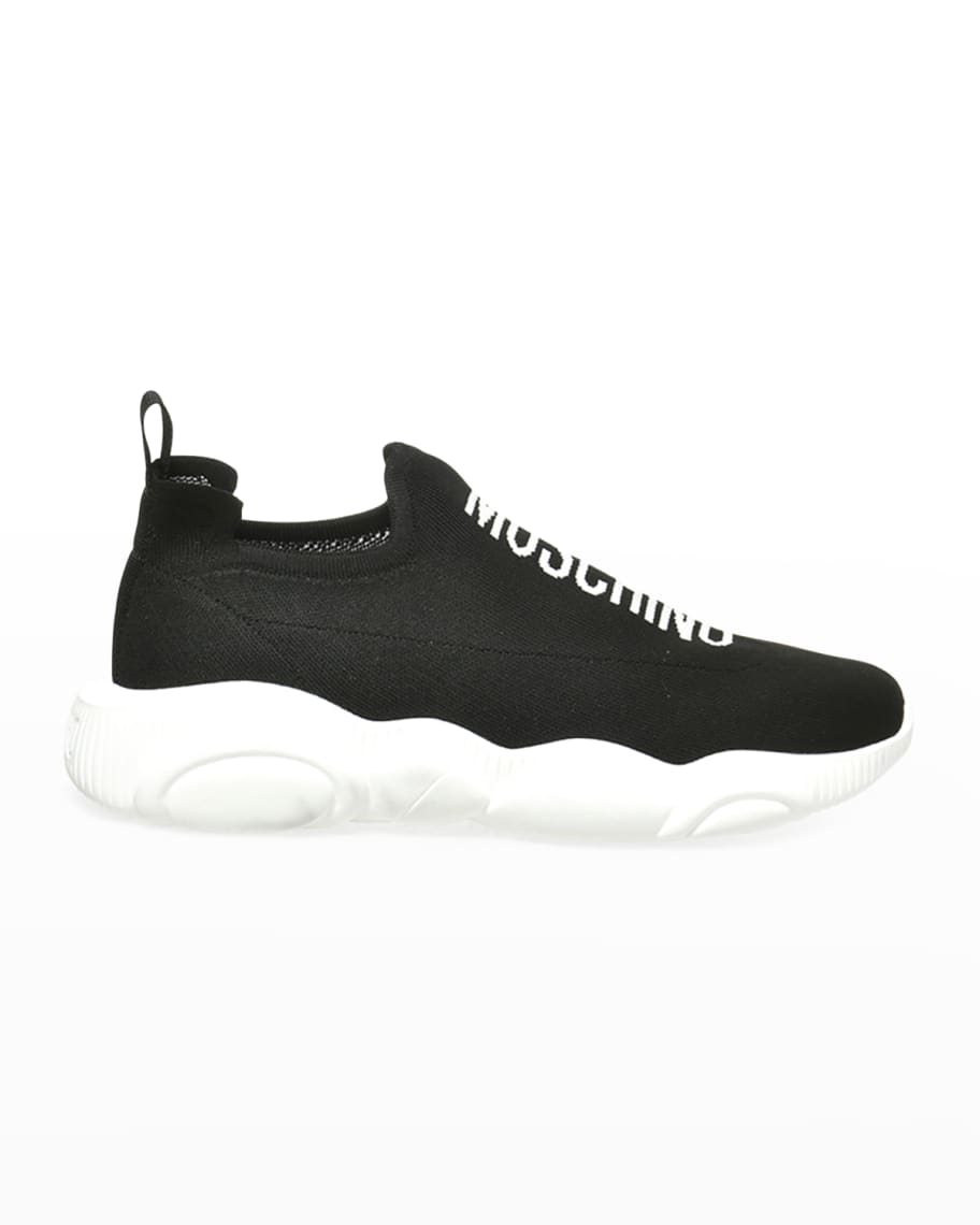 Teddy run sneakers with logo shop