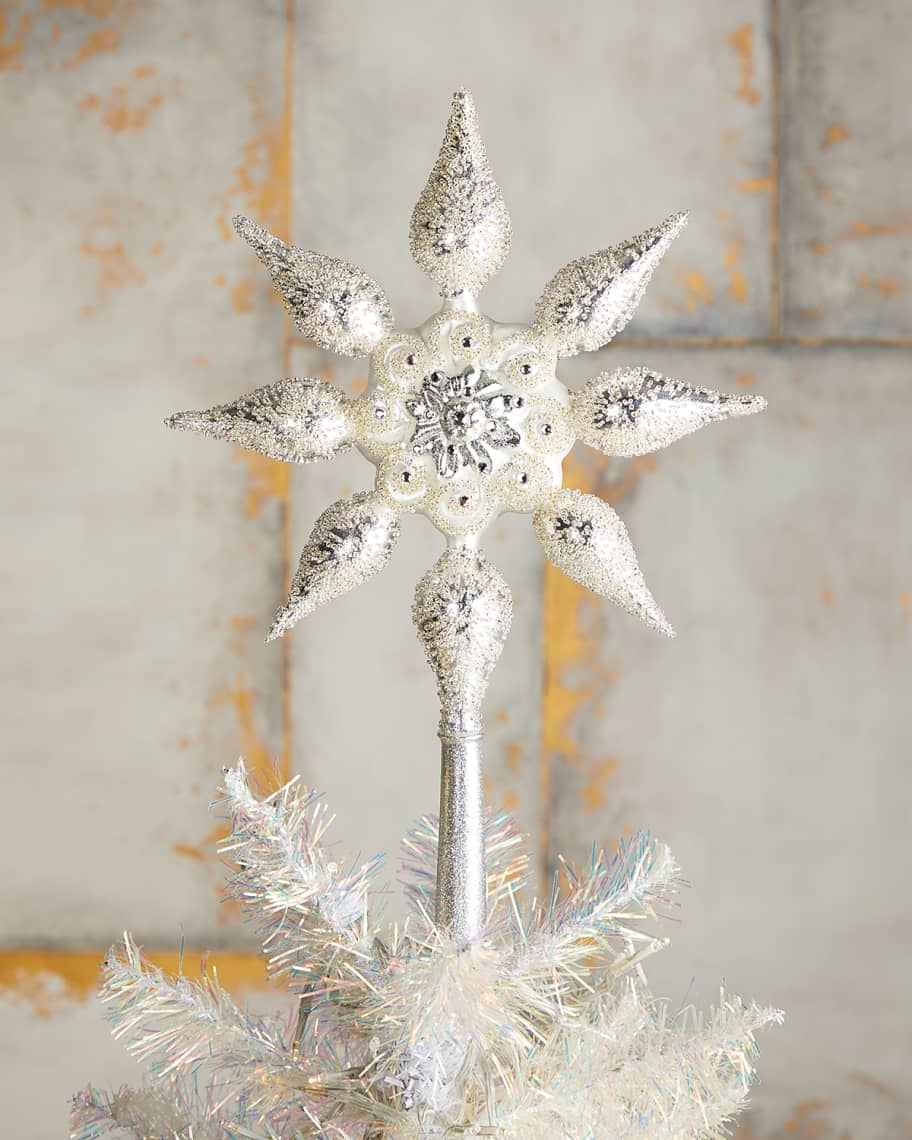 Exclusive Silver Star Tree Topper Neiman Marcus